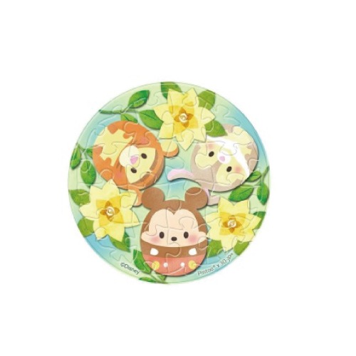 Ufufy梔子-拼圖磁鐵16片-透明(圓