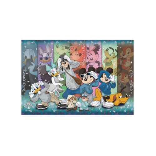 迪士尼-拼圖1000片 小熊維尼 玩具總動員 奇奇蒂蒂 貓狗 迪士尼公主 小美人魚 汽車總動員【5ip8】HP00141-規格圖10