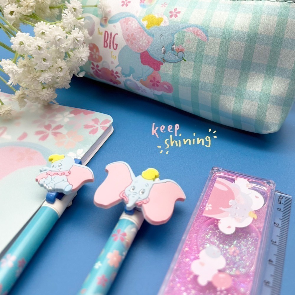 【7-ELEVEN門市團購】迪士尼 - 櫻花系列 袋裝文具組 | 線圈筆記本 尺 資料袋 原子筆 筆記本【5ip8】-細節圖9