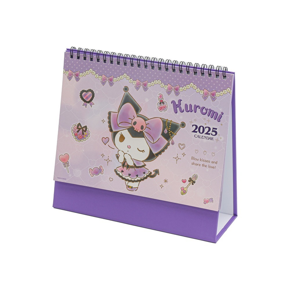 正版授權2025年三角桌曆 迪士尼 Disney 史努比 三麗鷗 酷洛米【5ip8】WP0564-規格圖11