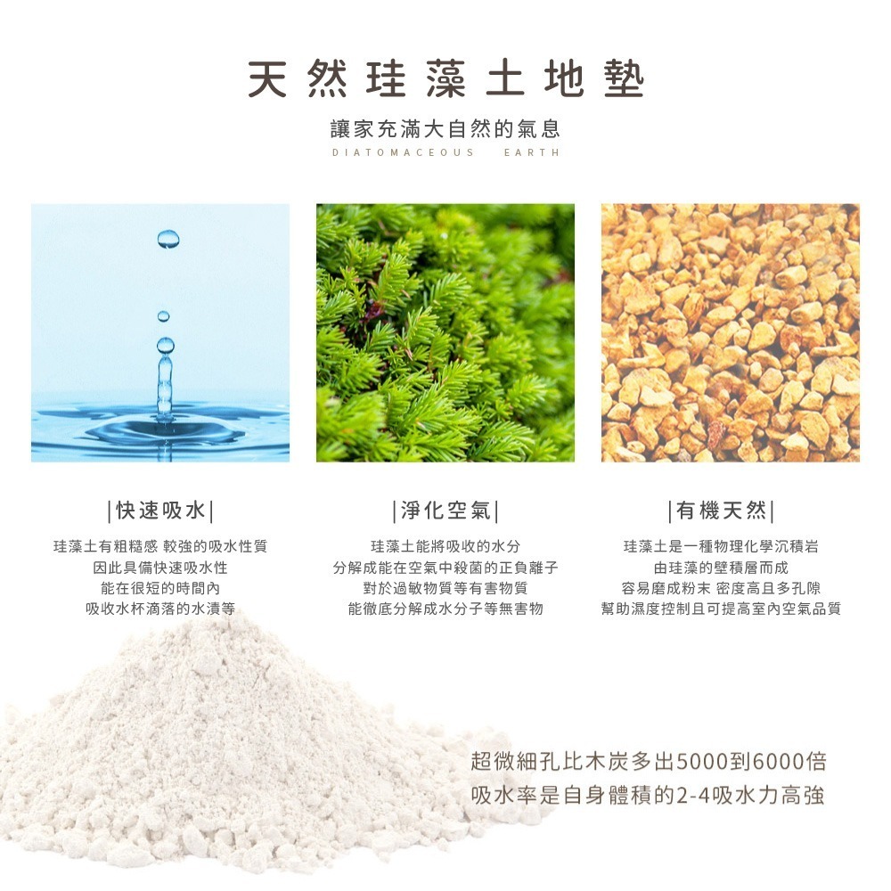 台灣製造 插畫萌貓軟式珪藻土地墊 60*40 地墊 防潮 腳踏墊 硅藻土 吸水墊踏墊 吸水墊 【5ip8】FM4110-細節圖4