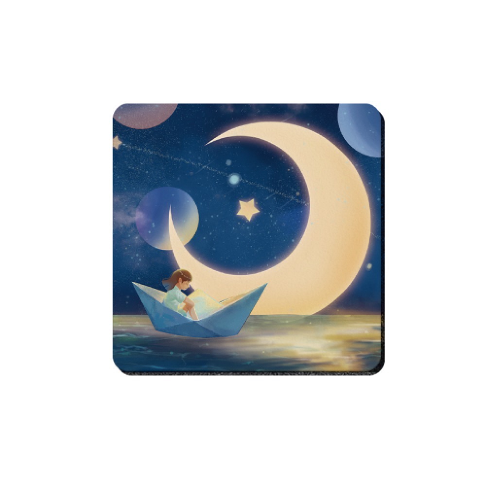 台灣製造 月亮軟式珪藻土吸水杯墊 10*10*0.5 防潮 硅藻土 防滑墊 隔熱墊【5ip8】FM4102-規格圖8