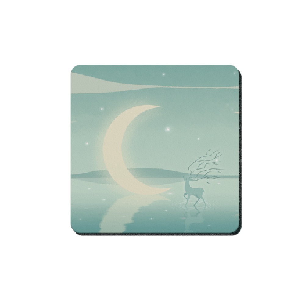 台灣製造 月亮軟式珪藻土吸水杯墊 10*10*0.5 防潮 硅藻土 防滑墊 隔熱墊【5ip8】FM4102-規格圖8