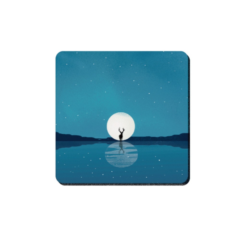 台灣製造 月亮軟式珪藻土吸水杯墊 10*10*0.5 防潮 硅藻土 防滑墊 隔熱墊【5ip8】FM4102-規格圖8