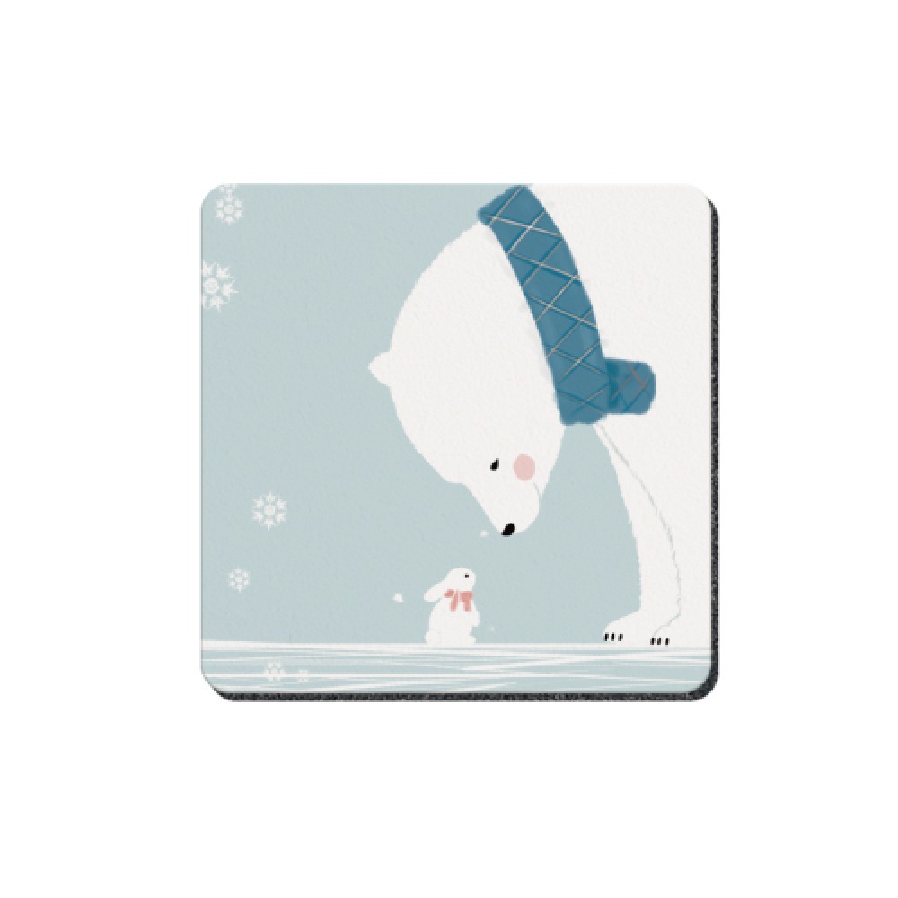 台灣製造熊熊軟式珪藻土吸水杯墊 10*10*0.5 防潮 硅藻土 防滑墊 隔熱墊【5ip8】FM4102-規格圖9