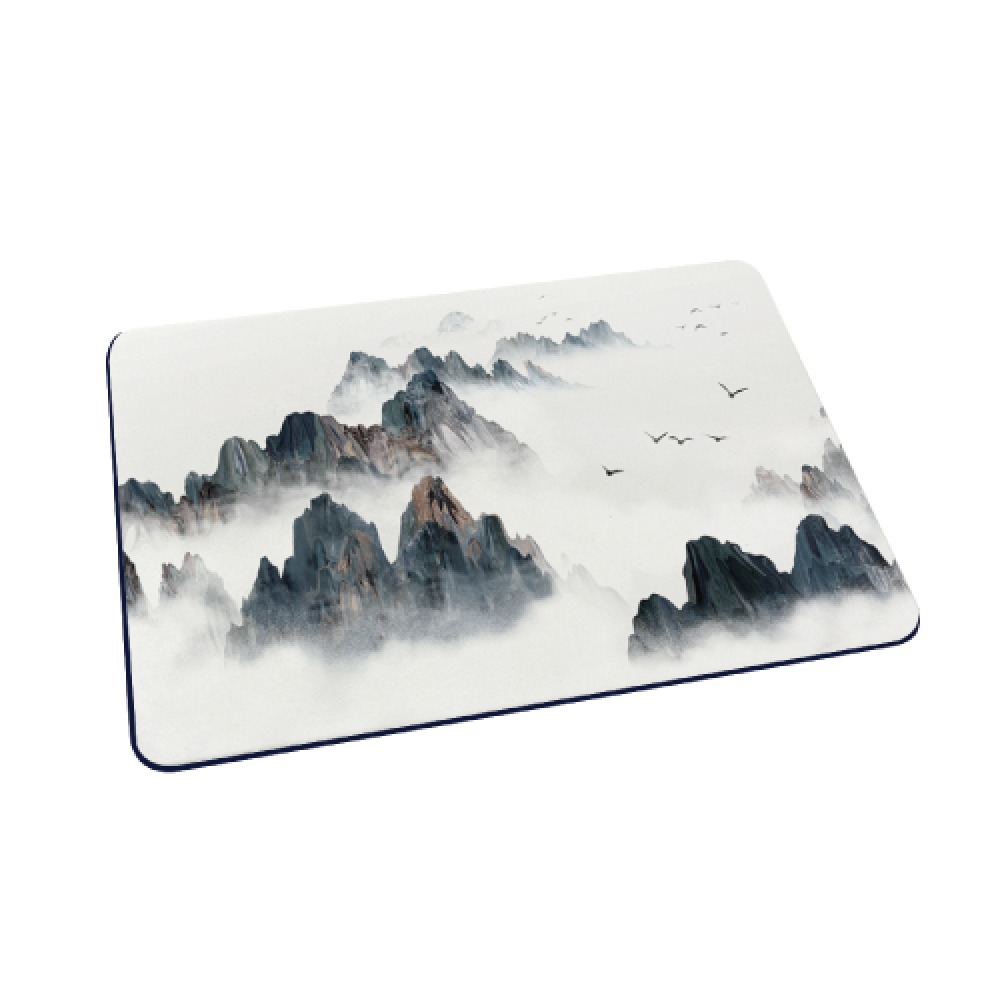 台灣製造 水墨軟式珪藻土地墊 60*40地墊 防潮 腳踏墊 硅藻土 吸水墊踏墊 吸水墊 【5ip8】FM4103-規格圖11