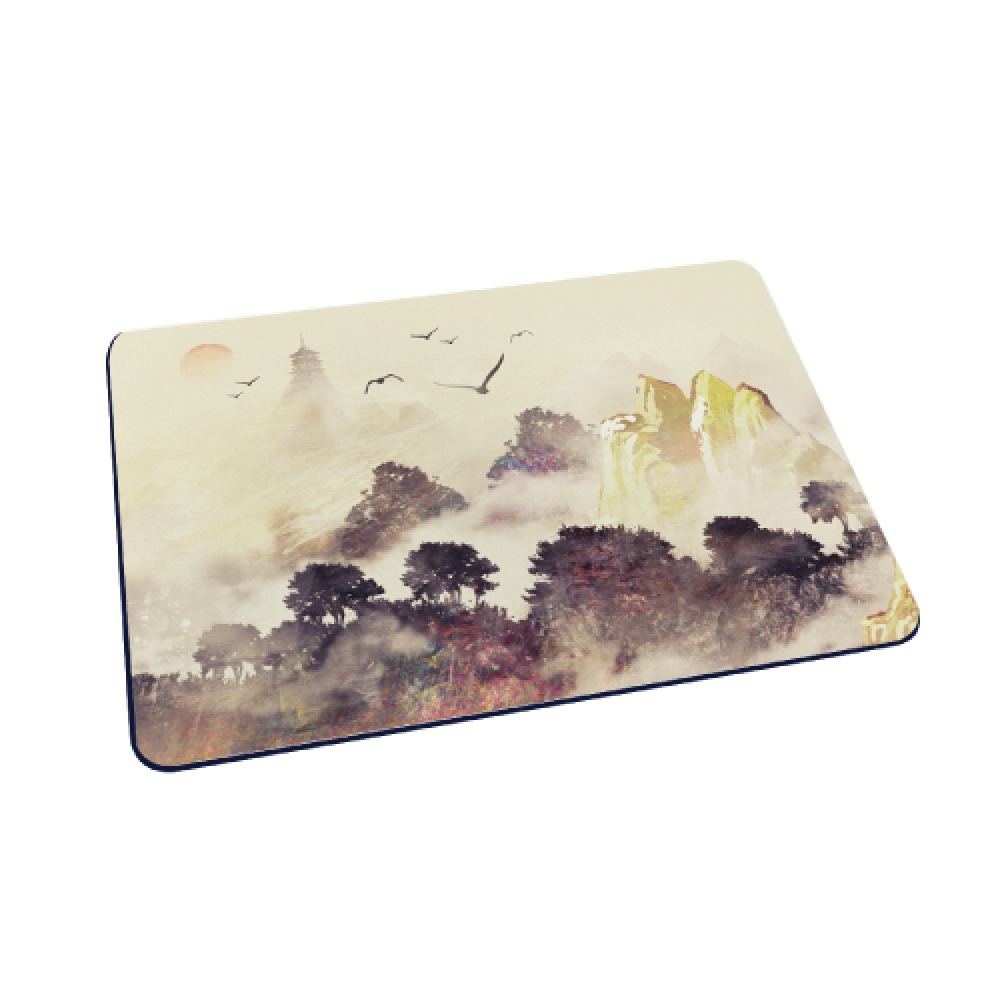 台灣製造 水墨軟式珪藻土地墊 60*40地墊 防潮 腳踏墊 硅藻土 吸水墊踏墊 吸水墊 【5ip8】FM4103-規格圖11