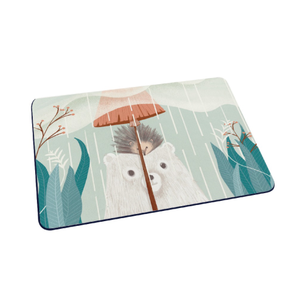 台灣製造 熊熊軟式珪藻土地墊 60*40地墊 防潮 腳踏墊 硅藻土 吸水墊踏墊 吸水墊 【5ip8】FM4100-規格圖10