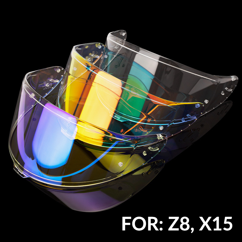 【台灣24H發貨】SHOEI Z8 X15 各式電鍍片 鏡片 墨片 變色片 安全帽配件-細節圖2
