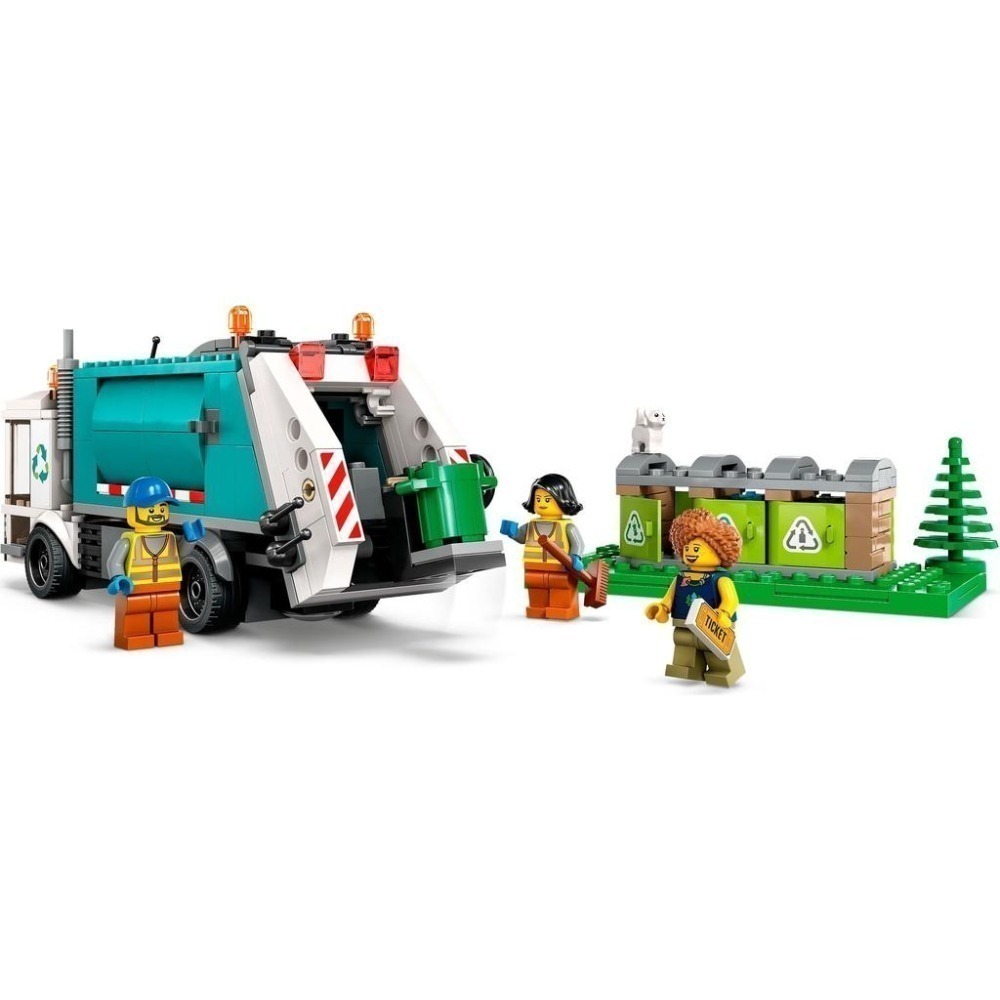 【群樂】盒組 LEGO 60386 City-資源回收車-細節圖3