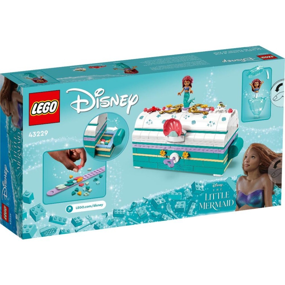 【群樂】盒組 LEGO 43229	Disney-Ariel＇s treasure chest-細節圖4