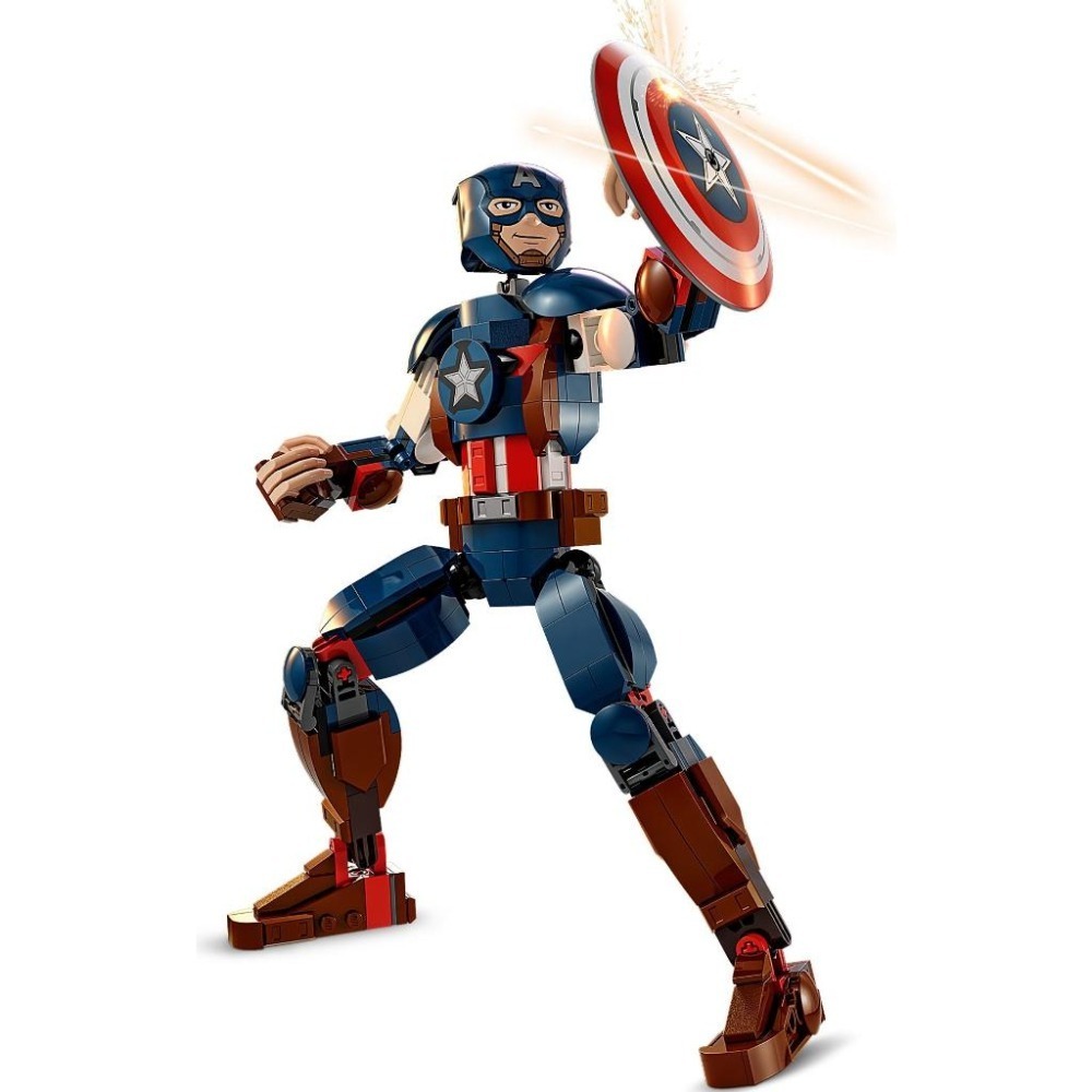 【群樂】盒組 LEGO 76258	Super Heroes-Captain America Construction-細節圖2