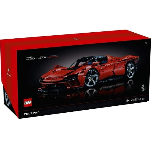 可刷卡 【群樂】建議選郵寄 盒組 LEGO 42143 Ferrari Daytona SP3 法拉利