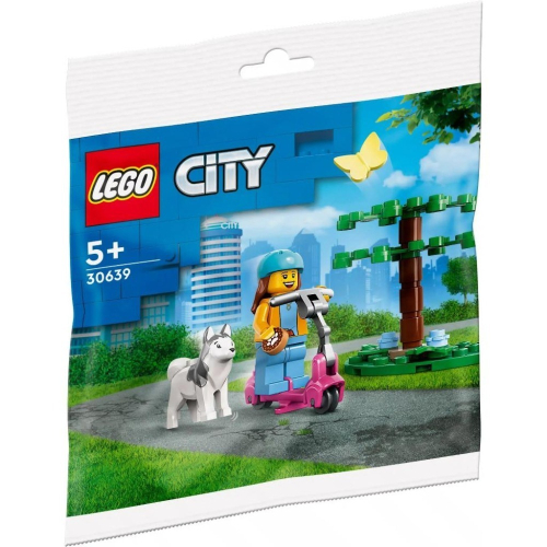 【群樂】袋裝 LEGO 30639 Dog Park and Scooter