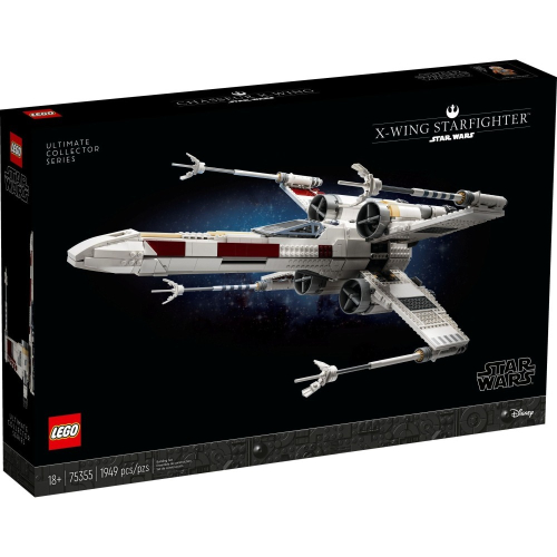 可刷卡【群樂】建議選郵寄 盒組 LEGO 75355 X-wing Starfighter