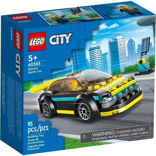 【群樂】盒組 LEGO 60383 City-電動跑車