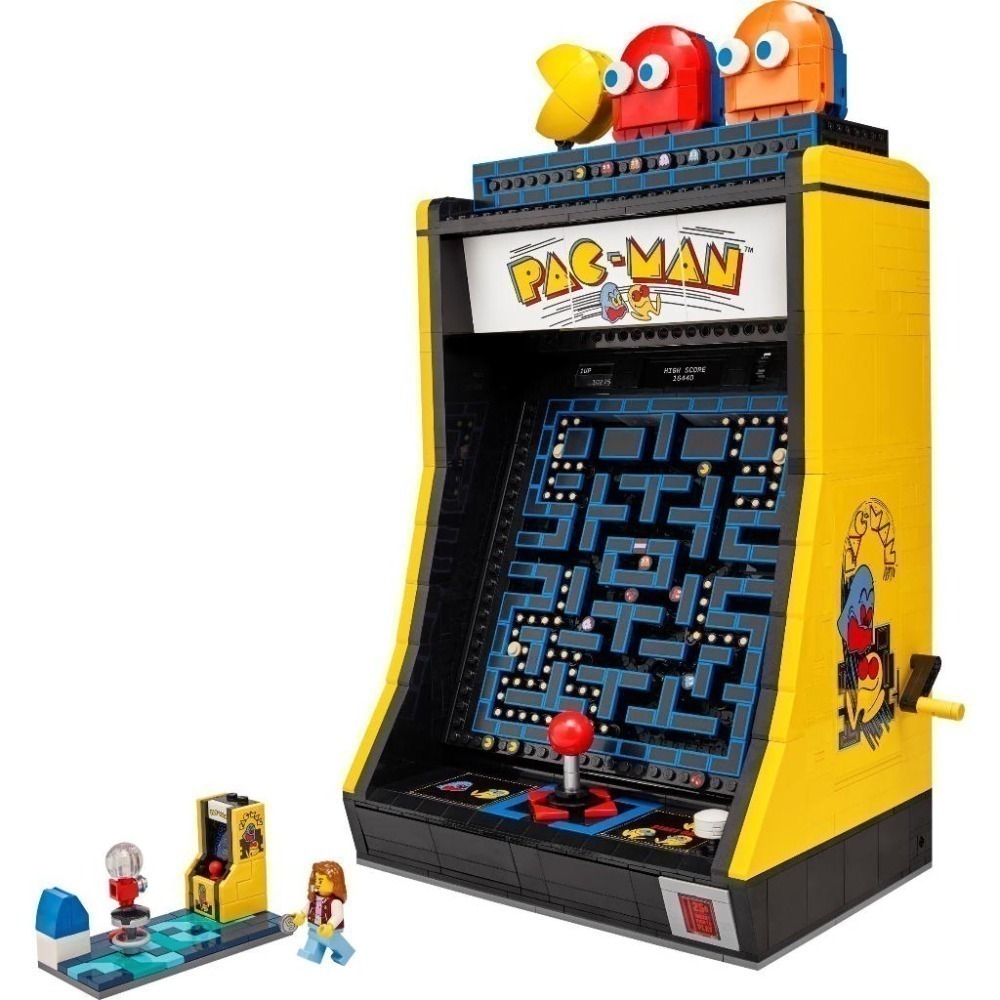 【群樂】建議選郵寄 盒組 LEGO 10323 Pac-Man Arcade Machine (小精靈)-細節圖5