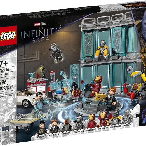 【群樂】盒組 LEGO 76216 Marvel-鋼鐵人裝甲庫