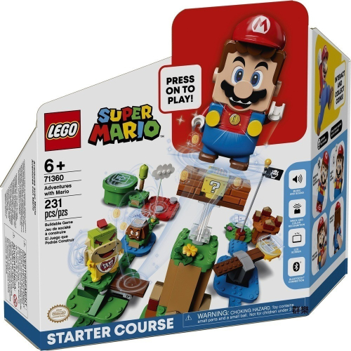 【群樂】盒組 LEGO 71360 Mario-瑪利歐冒險主機
