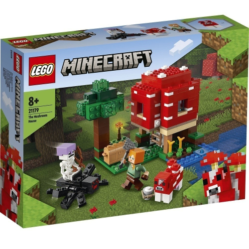 【群樂】盒組 LEGO 21179 Minecraft-蘑菇屋