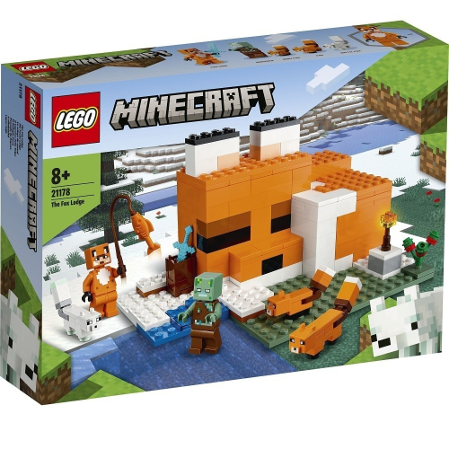 【群樂】盒組 LEGO 21178 Minecraft-狐狸旅館