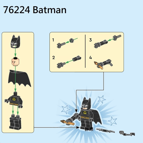 【群樂】LEGO 76224 人偶 Batman