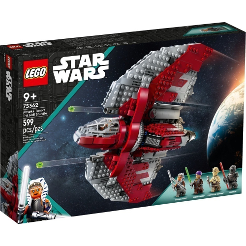 【群樂】盒組 LEGO 75362 SW-亞蘇卡·譚諾的T-6 Jedi Shuttle