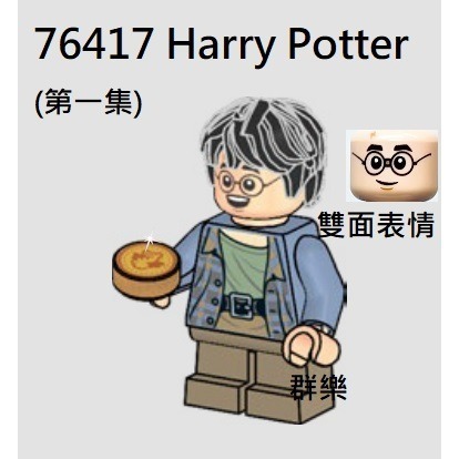 【群樂】LEGO 76417人偶 Harry Potter(第一集)