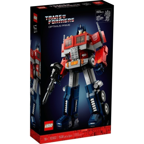 可刷卡【群樂】建議選郵寄 盒組 LEGO 10302 柯博文 Optimus Prime