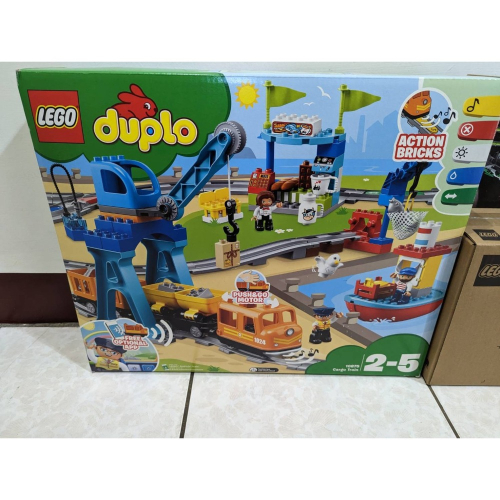 【群樂】盒組 LEGO 10875 Duplo 德寶 貨運列車