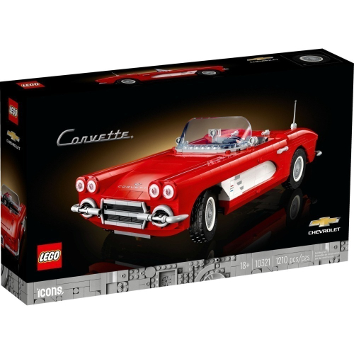【群樂】建議選郵寄 盒組 LEGO 10321 Corvette