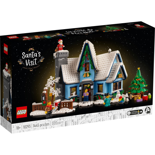 可刷卡【群樂】建議選郵寄 盒組 LEGO 10293 聖誕老人屋