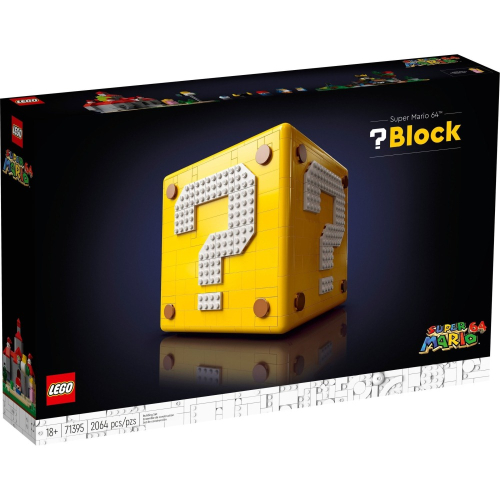 可刷卡【群樂】建議選郵寄 盒組 LEGO 71395 樂高® 超級瑪利歐 64 問號磚塊