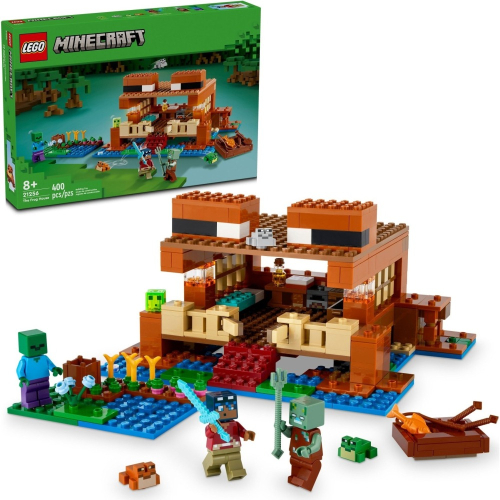【群樂】盒組 LEGO 21256 Minecraft-The Frog House