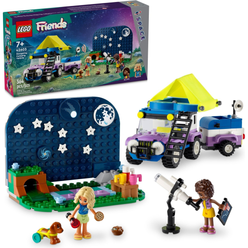 【群樂】盒組 LEGO 42603 Friends-觀星露營車