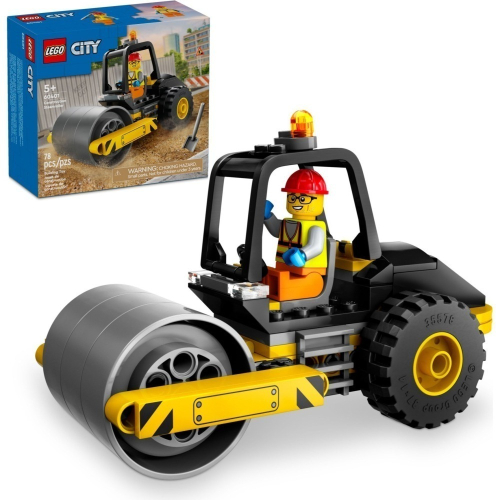 【群樂】盒組 LEGO 60401 City-工程蒸氣壓路機