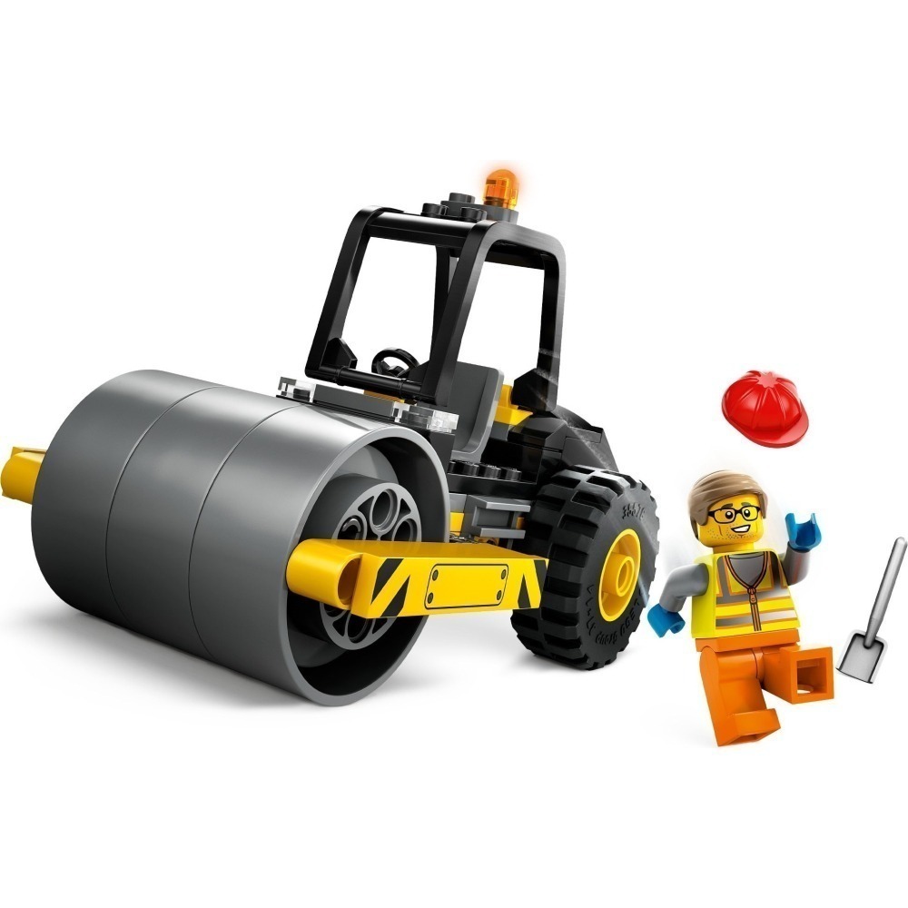 【群樂】盒組 LEGO 60401	City-工程蒸氣壓路機-細節圖2