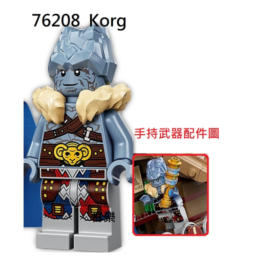 【群樂】LEGO 76208 人偶 Korg