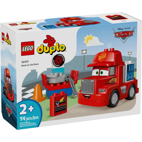 【群樂】盒組 LEGO 10417 DUPLO-Mack at the Race