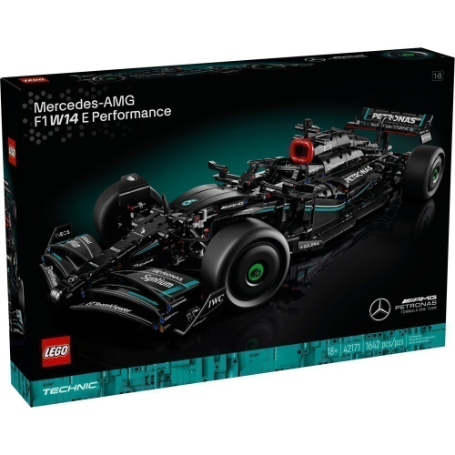 可刷卡 【群樂】郵寄 盒組 樂高 LEGO 42171 TECHNIC 賓士 Mercedes-AMG F1 W14