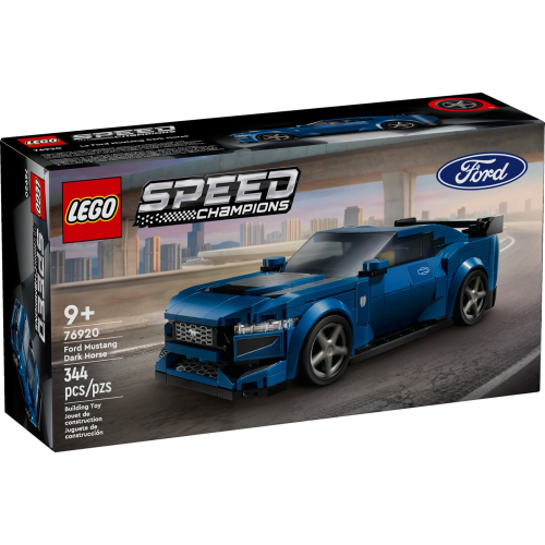 【群樂】盒組 LEGO 76920 SPD-福特野馬 黑馬 Sports Car