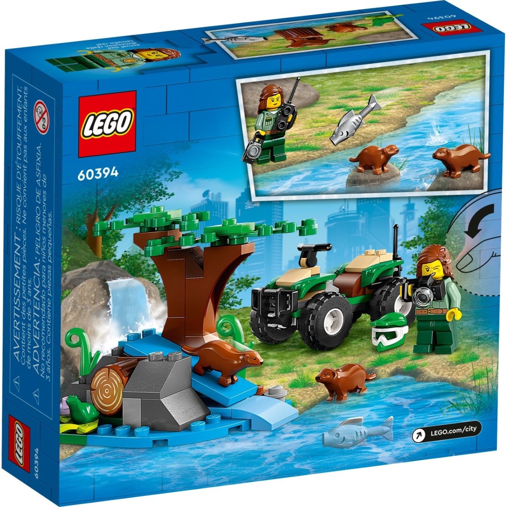 【群樂】盒組 LEGO 60394	沙灘車和水獺棲息地-細節圖3