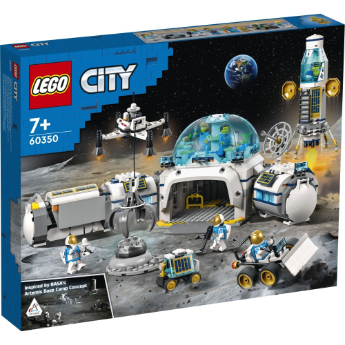 可刷卡【群樂】建議選郵寄 盒組 LEGO 60350 City-月球研究基地