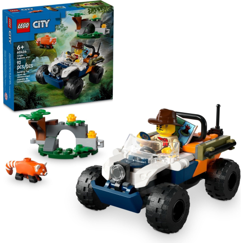 【群樂】盒組 LEGO 60424 City-叢林探險家沙灘車喜馬拉雅小貓熊任務