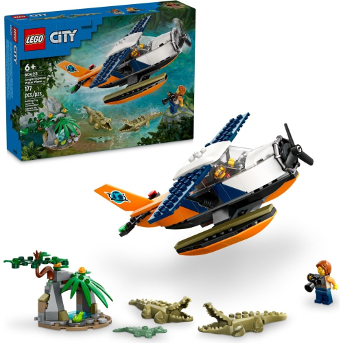 【群樂】盒組 LEGO 60425 City-叢林探險家水上飛機