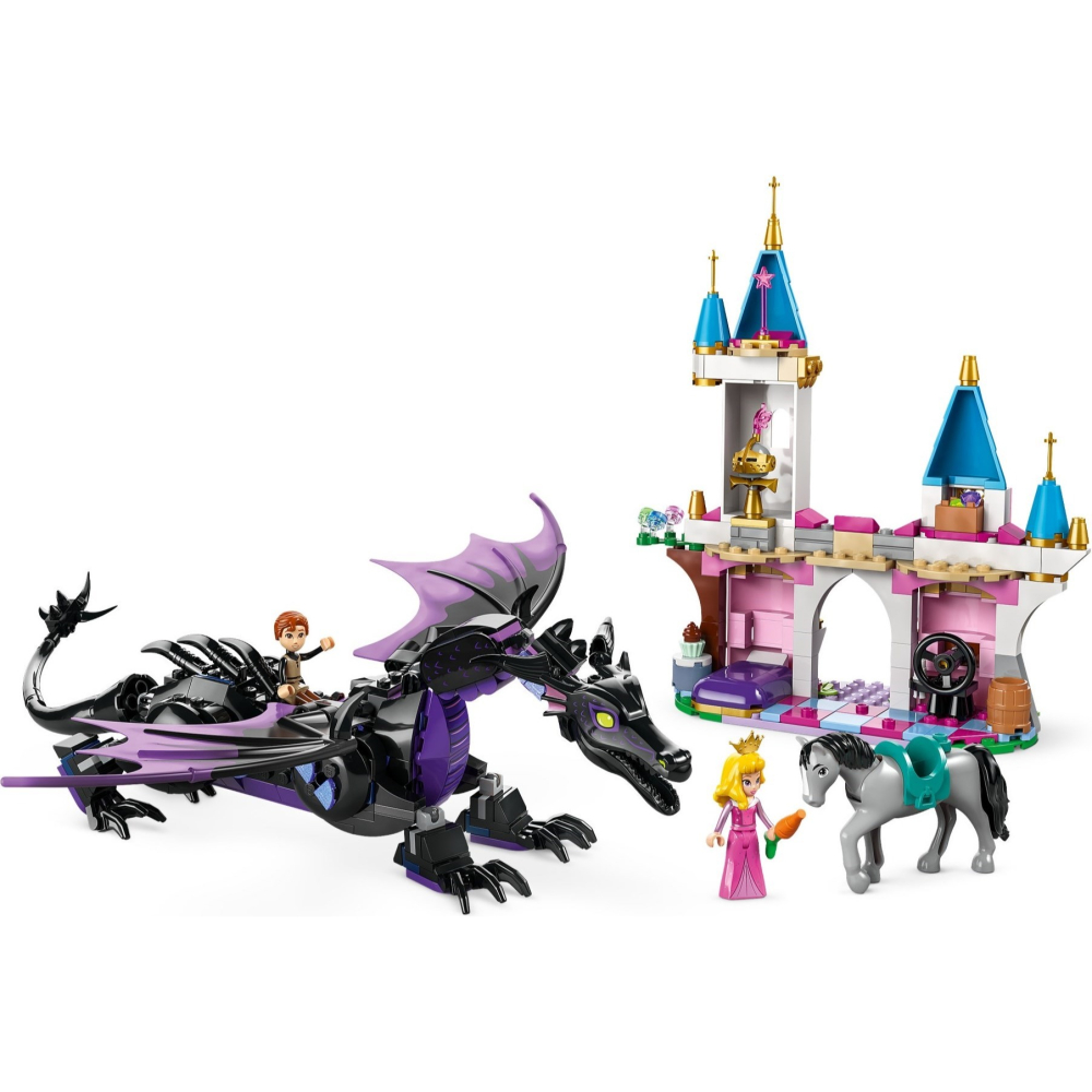 【群樂】盒組 LEGO 43240	Disney-黑魔女龍型態-細節圖2