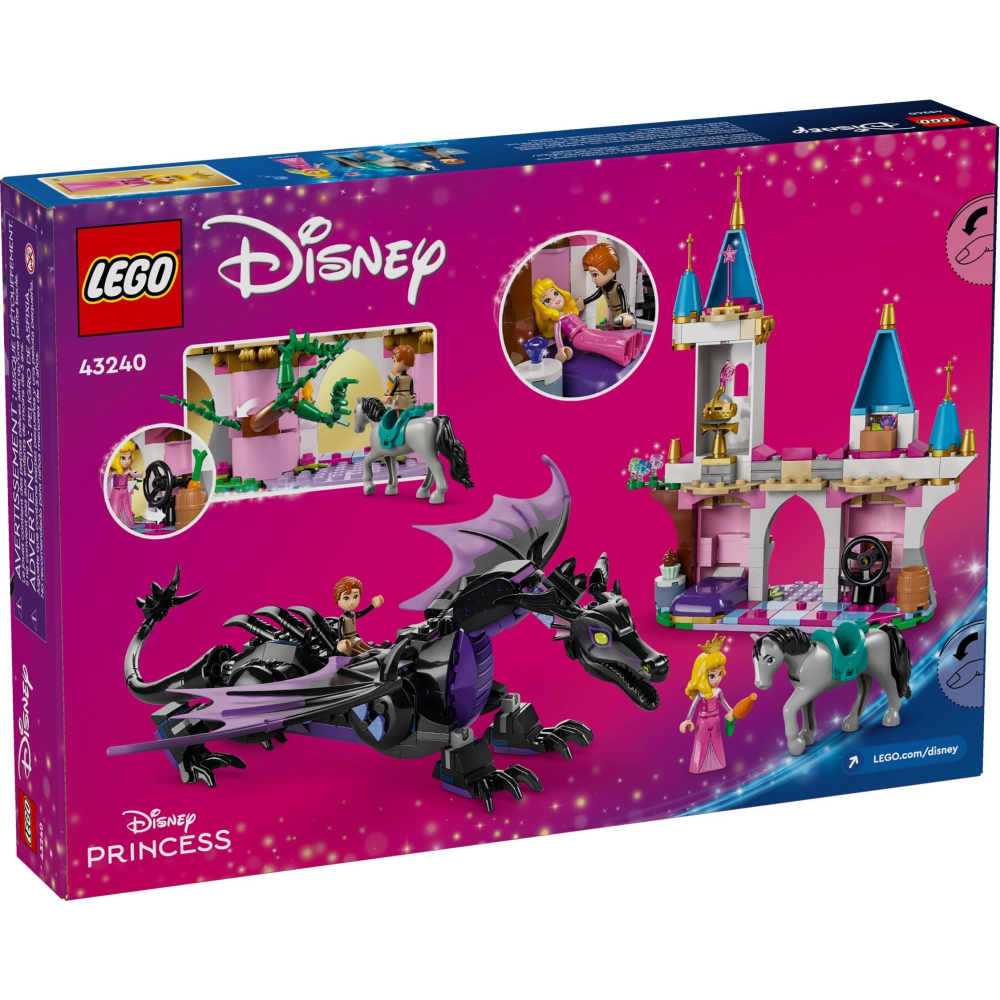 【群樂】盒組 LEGO 43240	Disney-黑魔女龍型態-細節圖3