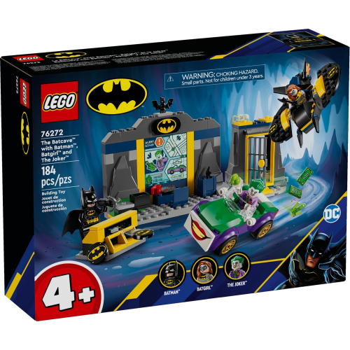 【群樂】盒組 LEGO 76272 SH-蝙蝠俠﹑蝙蝠女及小丑的蝙蝠洞對決