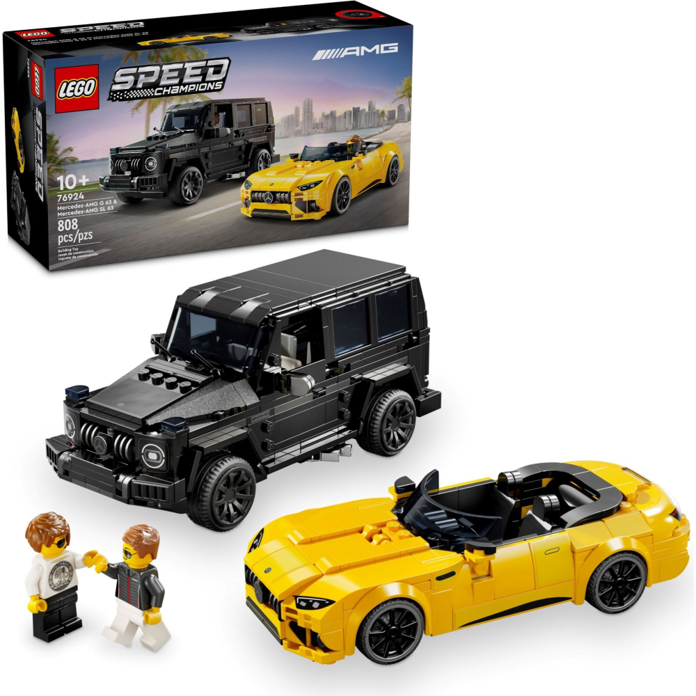 【群樂】盒組 LEGO 76924 SPD-Mercedes AMG G63和SL63