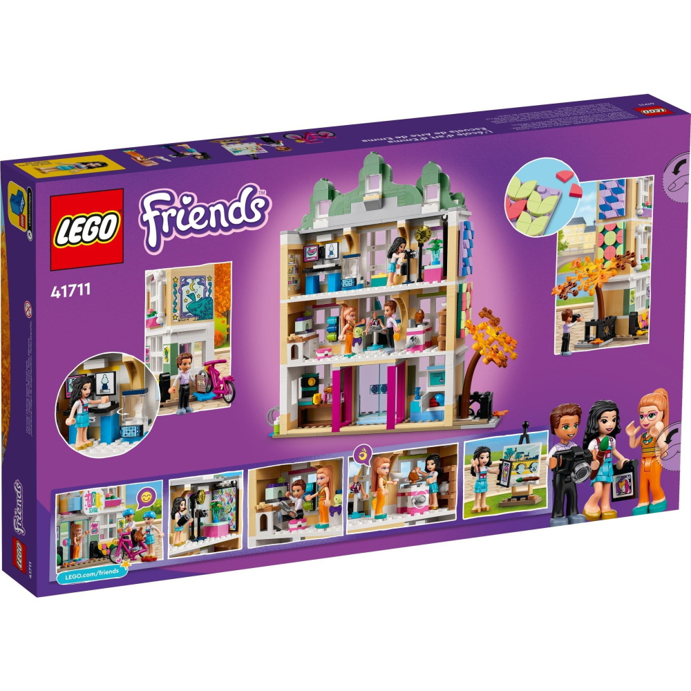 【群樂】建議選郵寄 盒組 LEGO 41711 Friends-艾瑪的藝術學校-細節圖2